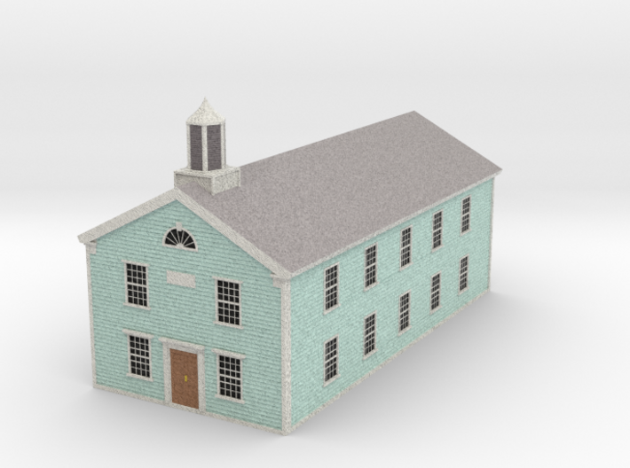 Town Hall - Zscale 3d printed 