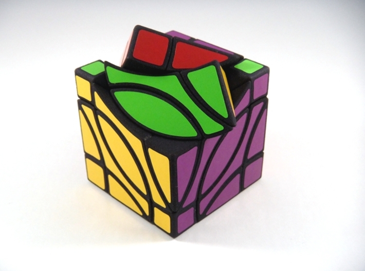 4 Corners Cube Puzzle 3d printed Type B 2nd Turn
