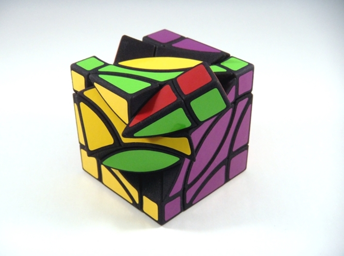 4 Corners Cube Puzzle 3d printed Type B 4th Turn