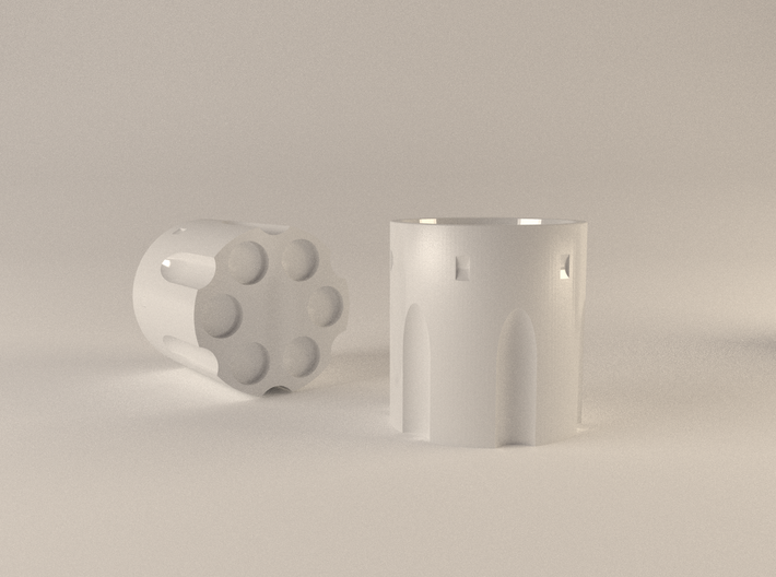 Revolver Cylinder Cup 55ml 3d printed 