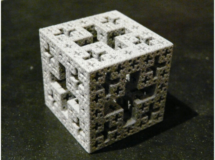 Jerusalem cube 3d printed Alumide (not available)