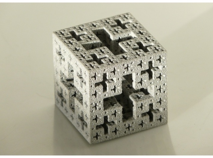 Jerusalem cube 3d printed Alumide (not available)
