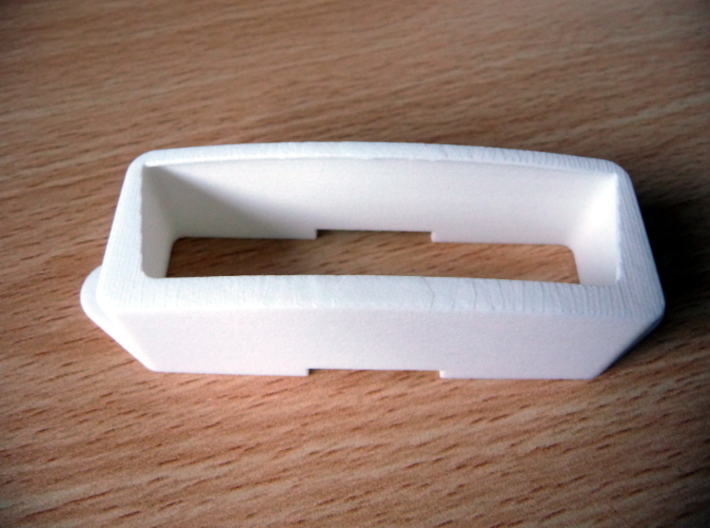 Epi ET270 Pickup Surround 3d printed Surround as delivered, in White Strong &amp; Flexible material.
