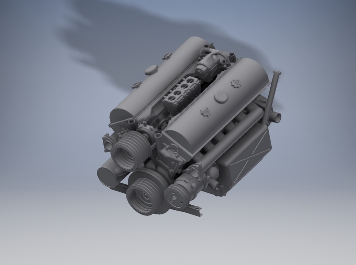 1/14 Maybach HL 120 TRM Engine 3d printed
