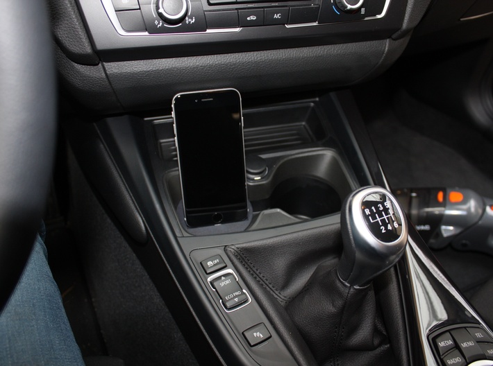 iPhone Snap in Adapter for BMW 1 and 2 series 3d printed iPhone holder for 