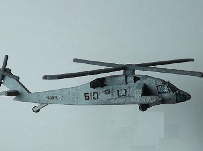 1/285 (6mm) UH-60 Blackhawk v.2 3d printed
