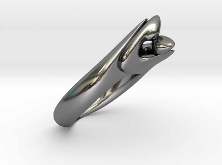 Kiss Ring Size 5 3d printed