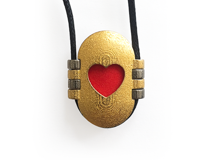 KPS Inner Piece 3d printed A complete Kapsul pendant.