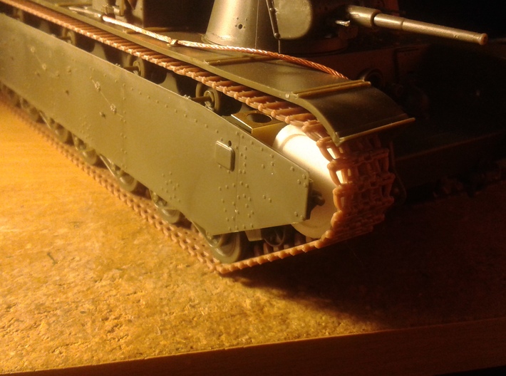 1/35 T-35A Idler Wheel (hobby boss) 3d printed 