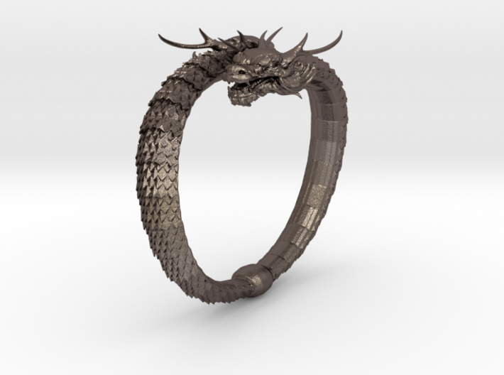Dragon Bracelet 3d printed