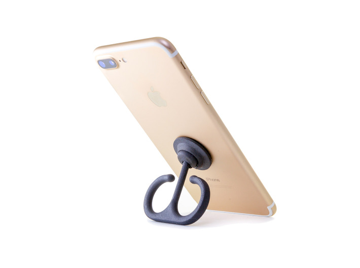 Knuckies Spinning Phone Stand - Adhesive-Free 3d printed 