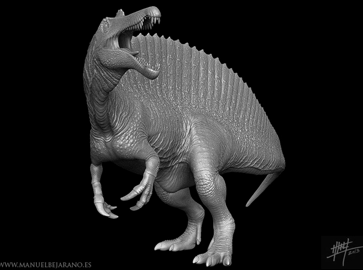 Spinosaurus 1/72 Roaring 3d printed 