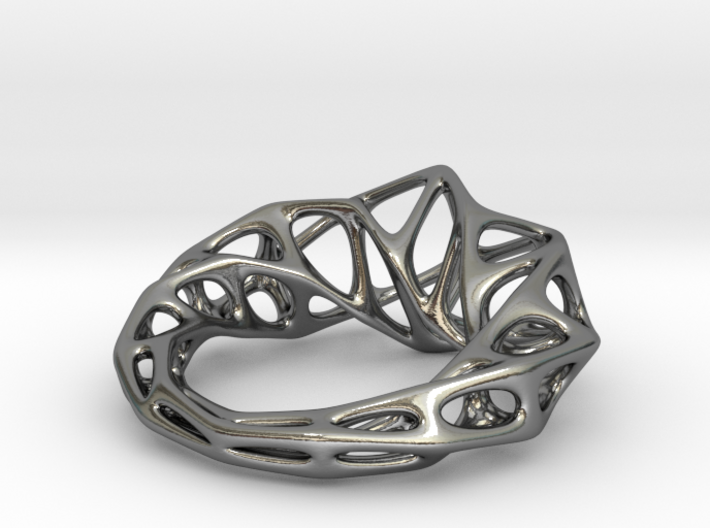 [Flowing ring]Size4|14.8mm 3d printed