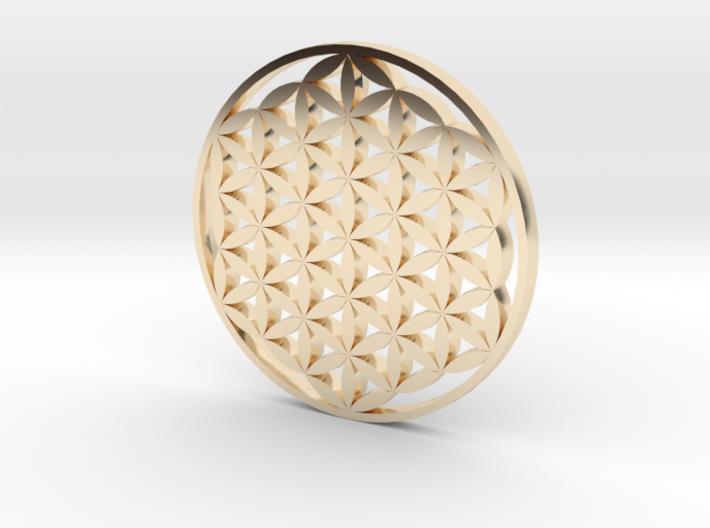 Large Flower Of Life Pendant 3d printed