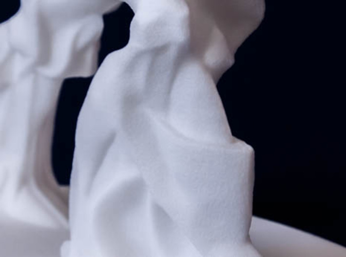  Spiral Expansion of Muscles in Movement - 15.2cm 3d printed Close up of the legs