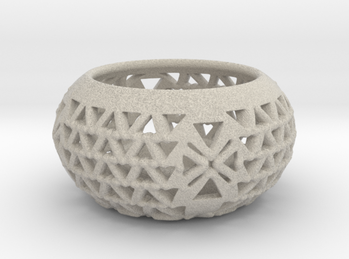 Tealight Candle Holder Q10 3d printed