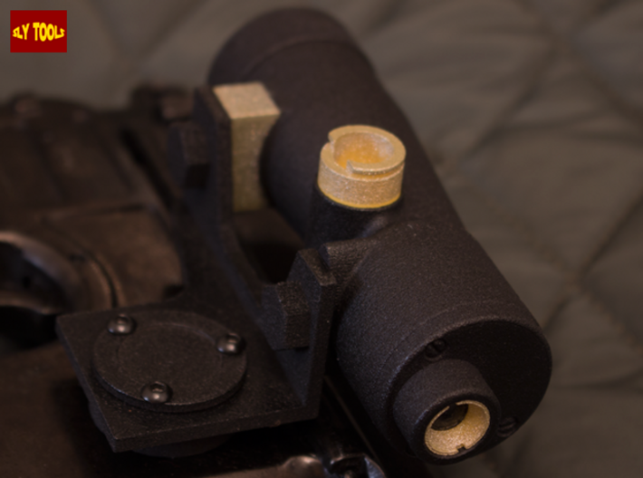 ESB M19 Scope (Pro Version) - Lenses 3d printed ESB M19 Scope Notch (Pro Version) Base in Black Strong & Flexible + Retention Rings + Lenses