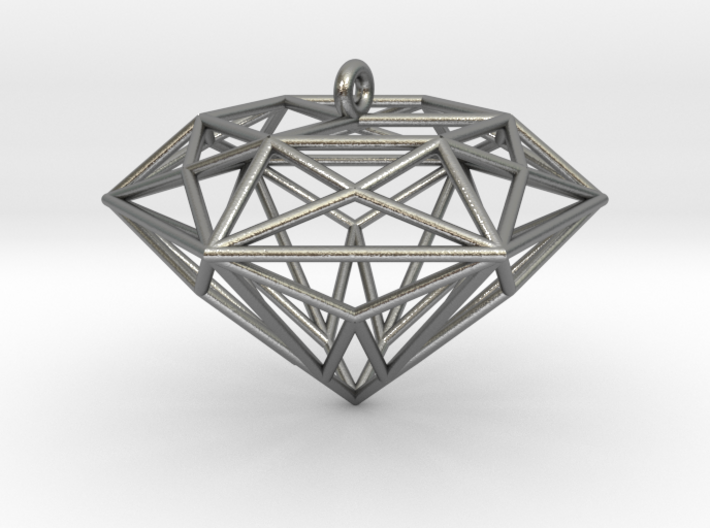 Diamond Ornament 3d printed