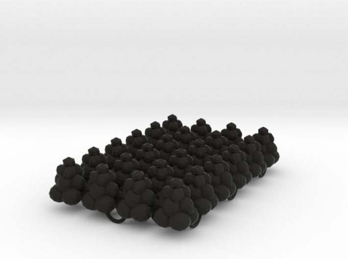  Power Grid Coal Piles - Set of 24 3d printed 