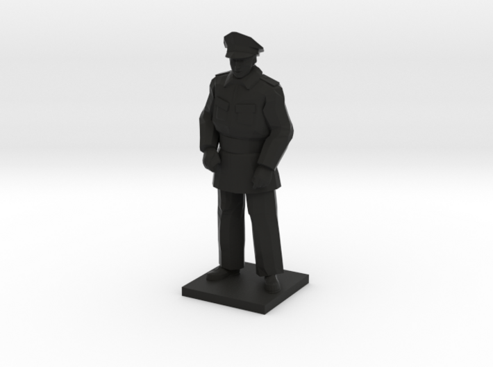 Police Standing (Winter in Gotham), 1/64 3d printed