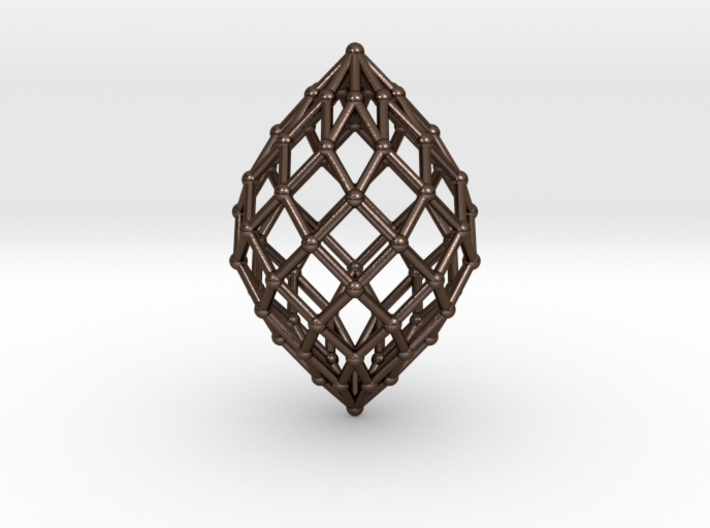 0578 Polar Zonohedron V&amp;E [9] #002 3d printed