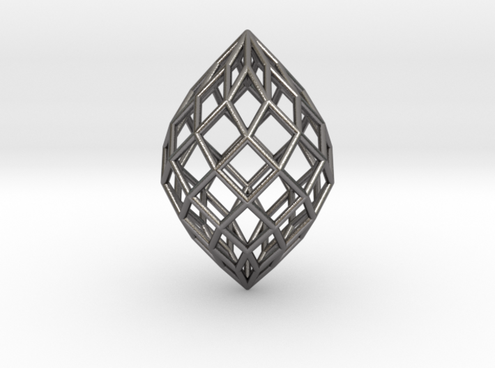 0497 Polar Zonohedron E [9] #001 3d printed