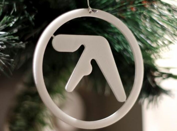 Aphex Twin Ornament 3d printed 
