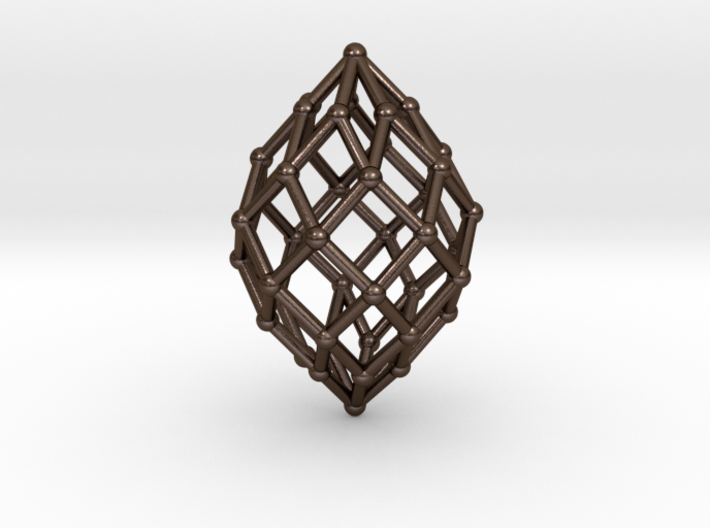 0580 Polar Zonohedron V&amp;E [7] #002 3d printed