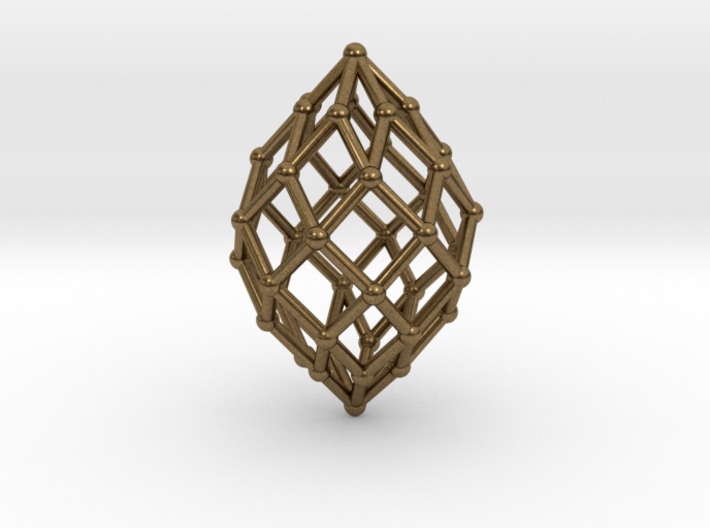 0580 Polar Zonohedron V&amp;E [7] #002 3d printed
