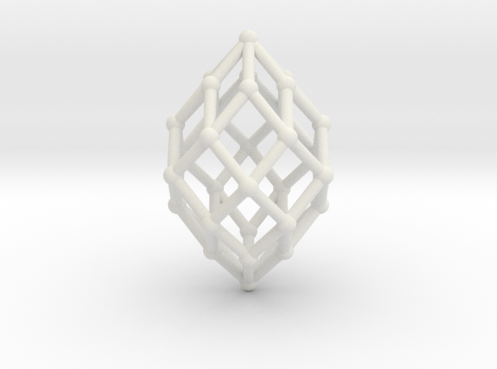 0582 Polar Zonohedron V&amp;E [6] #002 3d printed