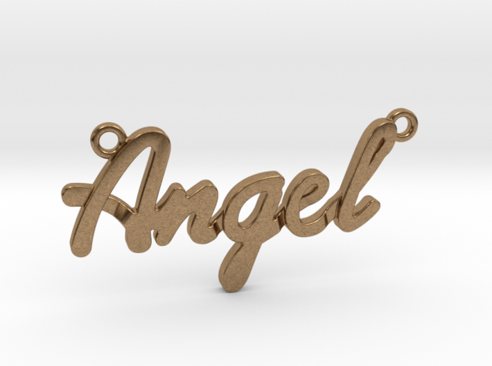 Angel Pendant 3d printed
