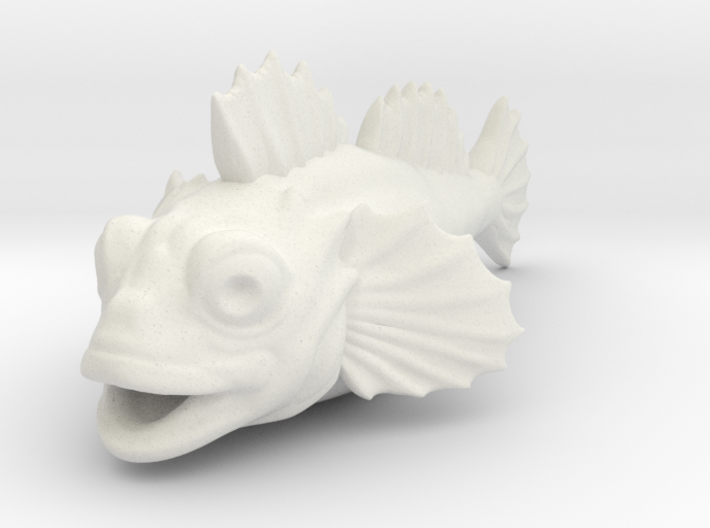 Flipping Fish - Small 3d printed