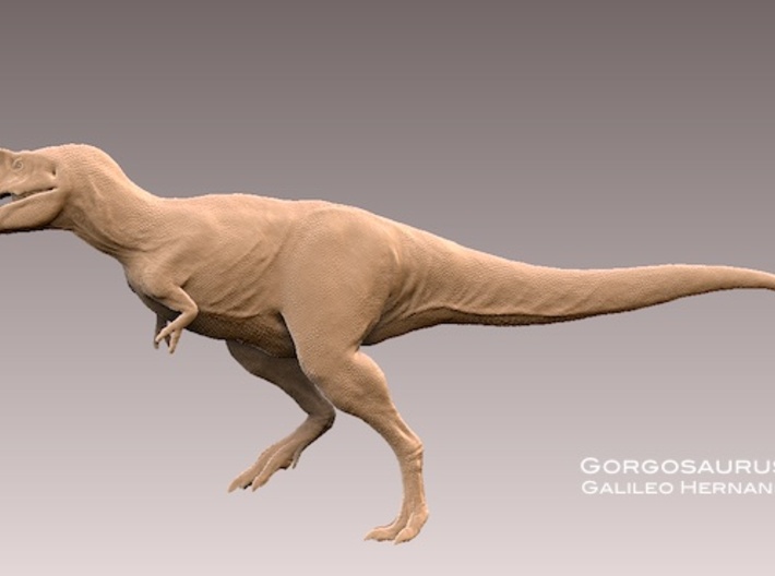 Gorgosaurus1:72 v1scaly skin 3d printed