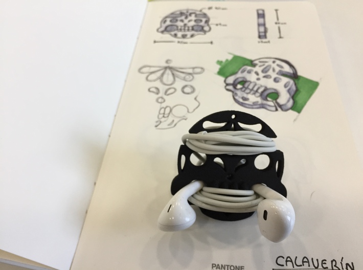 Calaverin 3d printed From scratch to product