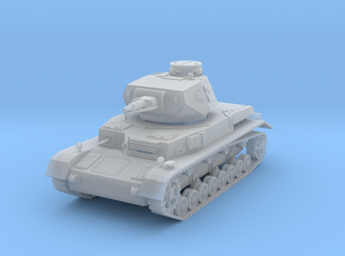 PV150C Pzkw IVD Medium Tank (1/87) 3d printed