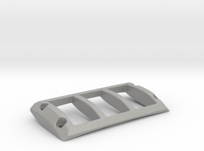 Toyota 4Runner Center Console Switch Guard 3d printed