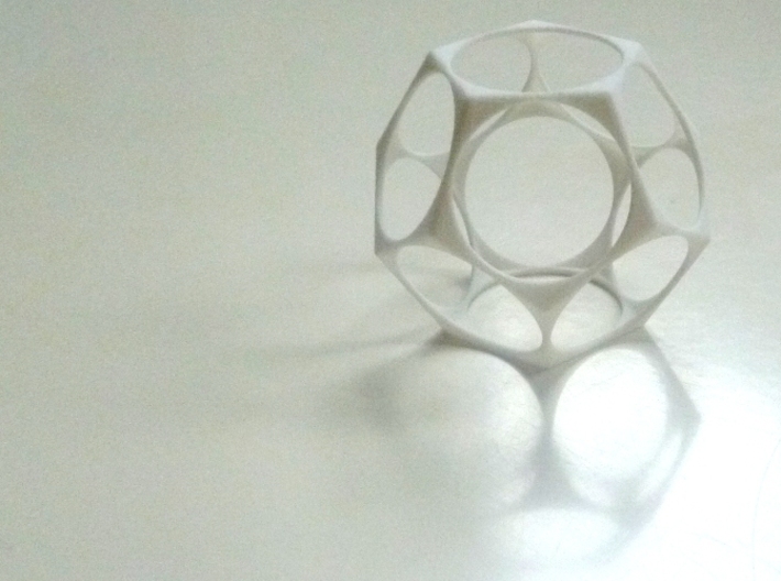 Dodecahedron Surface 3d printed