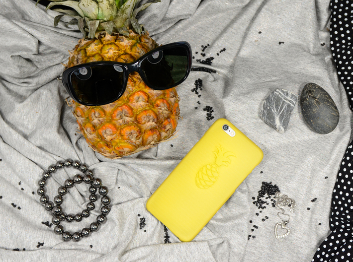 IPhone 6 3d Printed Phone Case - Slim Pineapple 3d printed