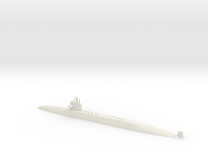 1/500 Le Triomphant Class SSBN (Waterline) 3d printed