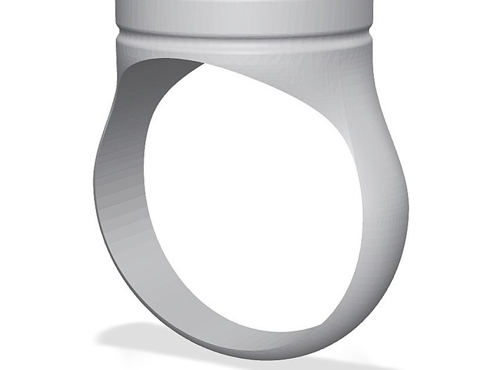 Ingress Resistance Signet Ring Size 11 3d printed
