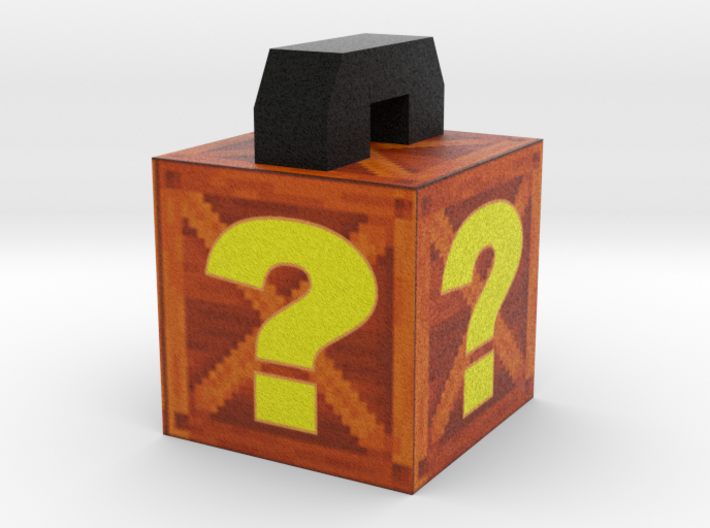 Crash Bandicoot Box - Pendant/Necklace/Keychain 3d printed