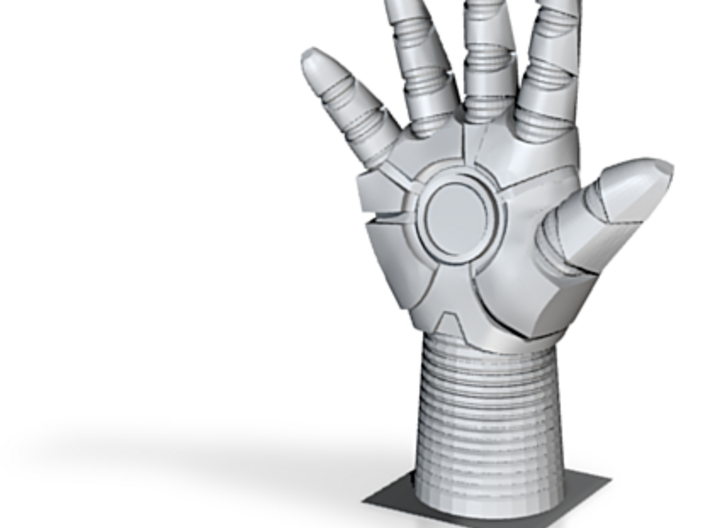 Iron Man: Hand Right 3d printed