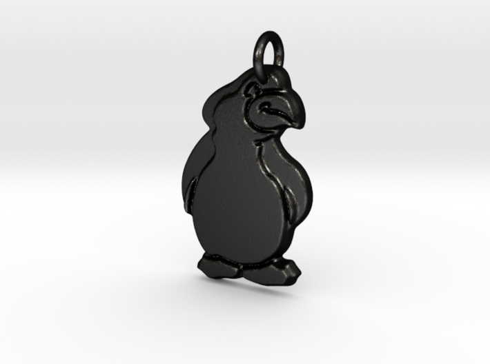 Zoo Finds: Penguin Charm 3d printed