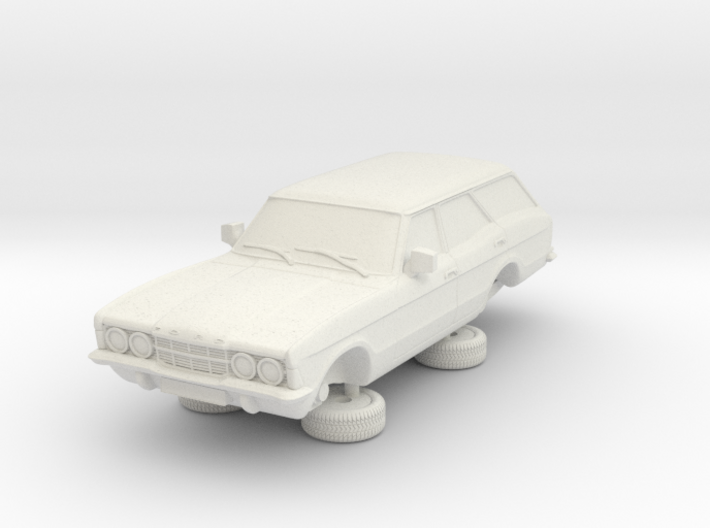 1-64 Ford Cortina Mk3 4 Door Estate 3d printed