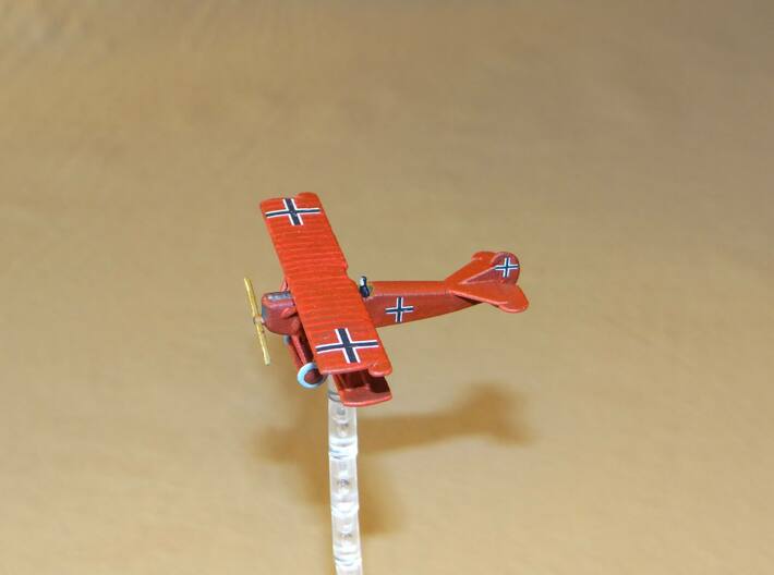 Fokker D.VII 1:144th Scale 3d printed