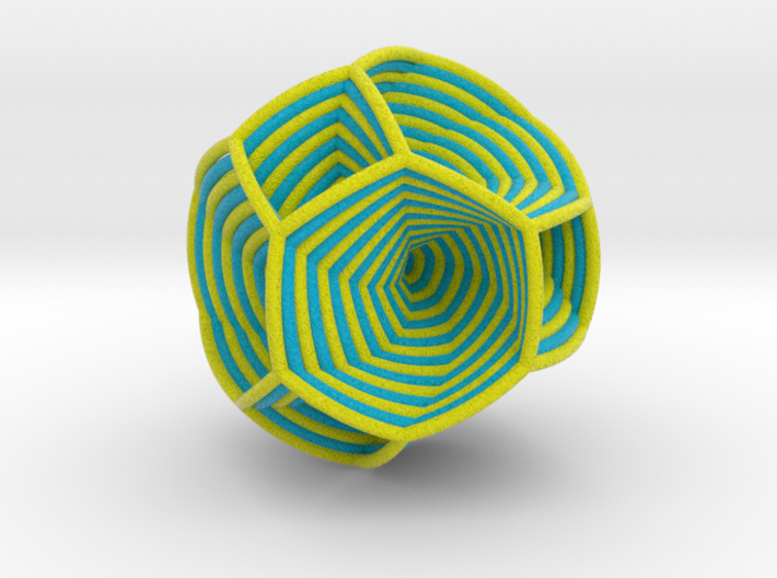 0413 Spherical Truncated Octahedron #005 3d printed