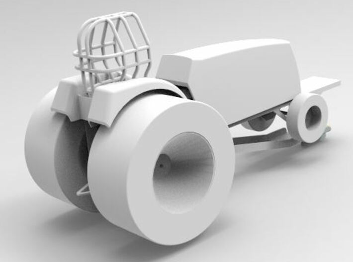pulling tractor roll cage 3d printed 