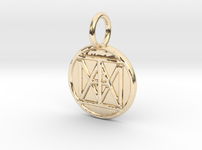 United &quot;I AM&quot; Creator Keychain 3d printed