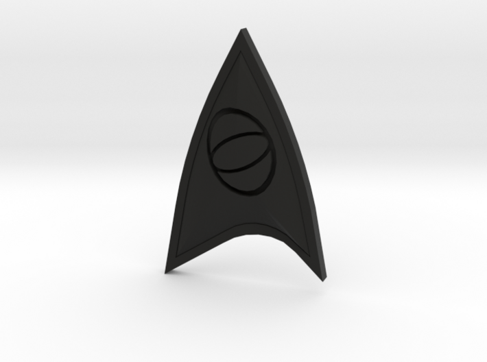 Star Trek Online Science Combadge 3d printed