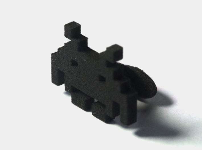 8-bit Space Invaders Links 3d printed 